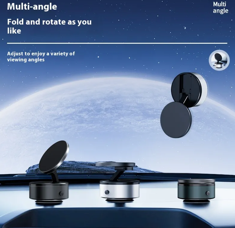 Vacuum Suction Magnetic Phone Mount