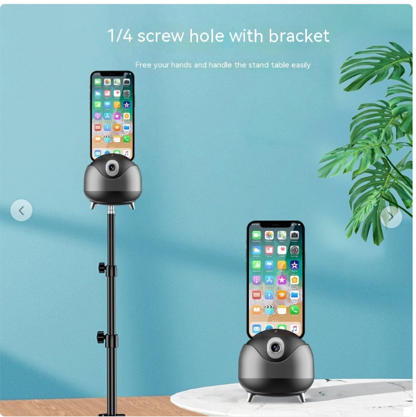 AI Face-Tracking Phone Gimbal (360° Auto Follow)