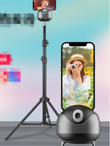 AI Face-Tracking Phone Gimbal (360° Auto Follow)