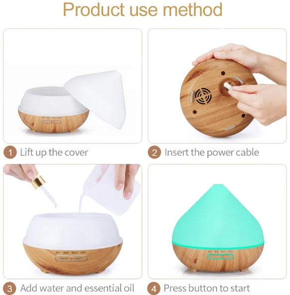Volcano Flame Humidifier & Diffuser