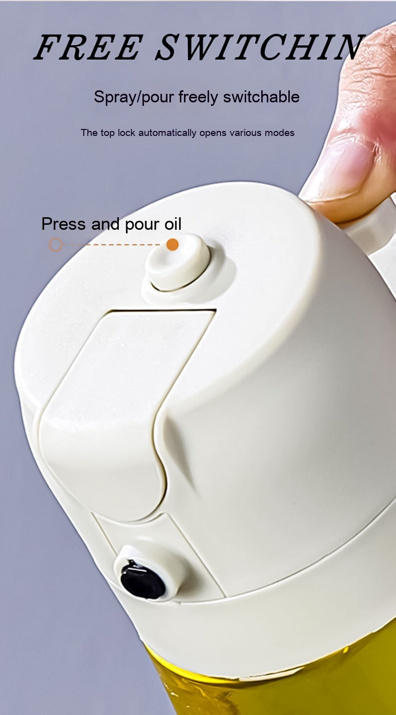 2-in-1 Oil Sprayer & Pourer Bottle