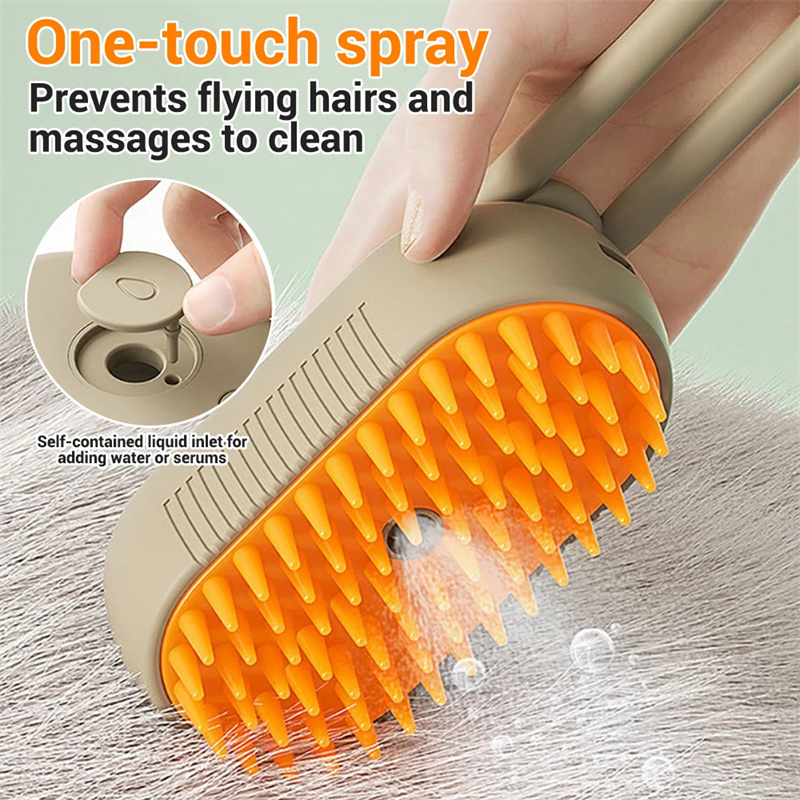 3-in-1 Pet Grooming Brush