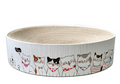 Round Cat Scratcher Bed