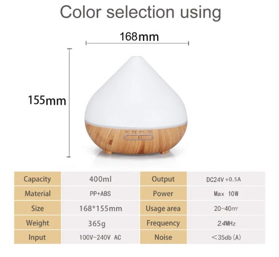 Volcano Flame Humidifier & Diffuser